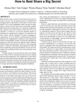 How to Best Share a Big Secret