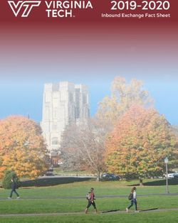2019-2020 Inbound Exchange Fact Sheet - vvp.rub.de