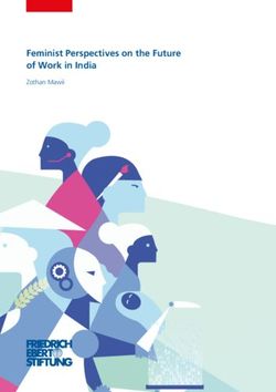 Feminist Perspectives on the Future of Work in India - Zothan Mawii
