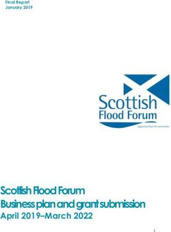 Scottish Flood Forum Business plan and grant submission - April 2019-March 2022 333