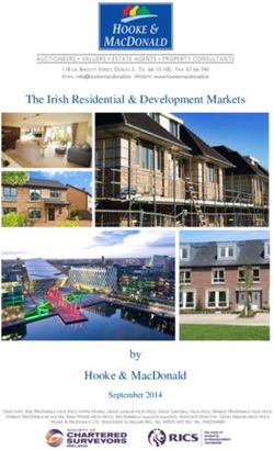 The Irish Residential & Development Markets - by Hooke & MacDonald September 2014 - IPAV