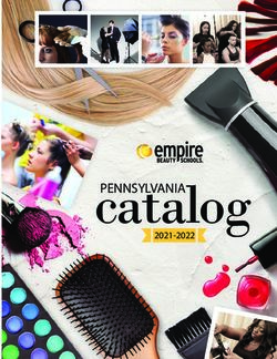 Catalog 2021-2022 - Empire Beauty School