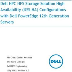 Dell HPC NFS Storage Solution High Availability (NSS-HA) Configurations with Dell PowerEdge 12th Generation Servers - Xin Chen, Garima Kochhar and ...