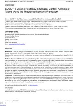 COVID-19 Vaccine Hesitancy in Canada: Content Analysis of Tweets Using the Theoretical Domains Framework