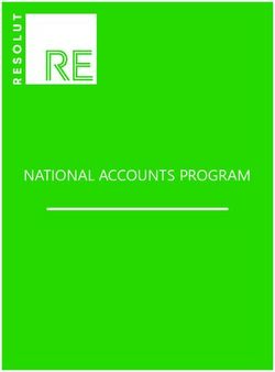 NATIONAL ACCOUNTS PROGRAM - RESOLUT RE