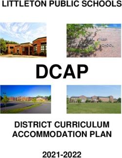 DCAP - LITTLETON PUBLIC SCHOOLS - DISTRICT CURRICULUM ACCOMMODATION PLAN 2021-2022 - Littleton ...