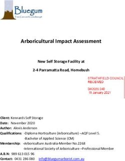 Arboricultural Impact Assessment