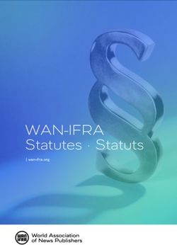 WAN-IFRA Statutes Statuts - | wan-ifra.org