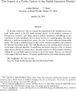 The Impact of a Public Option in the Health Insurance Market