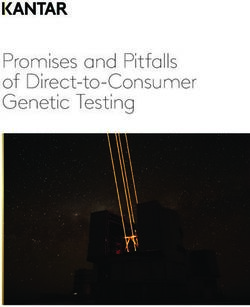Promises and Pitfalls of Direct-to-Consumer Genetic Testing - Kantar