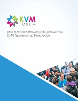 2019 Sponsorship Prospectus - October 30 - November 1, 2019 | Lyon Convention Centre, Lyon, France - Linux Foundation Events