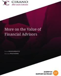 More on the Value of Financial Advisors - RP - Cirano