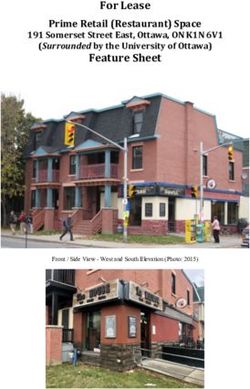 For Lease Feature Sheet - Prime Retail (Restaurant) Space 191 Somerset Street East, Ottawa, ON K1N 6V1