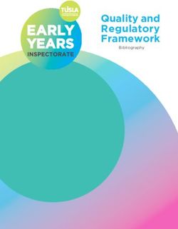 Quality and Regulatory Framework - Bibliography - Tusla