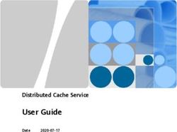 User Guide Distributed Cache Service - Date 2020-07-17