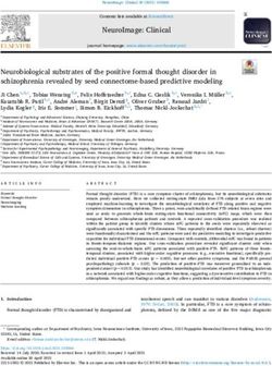 NEUROIMAGE: CLINICAL CONTENTS LISTS AVAILABLE AT SCIENCEDIRECT - JUSER