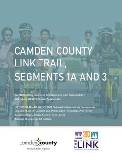 CAMDEN COUNTY LINK TRAIL, SEGMENTS 1A AND 3
