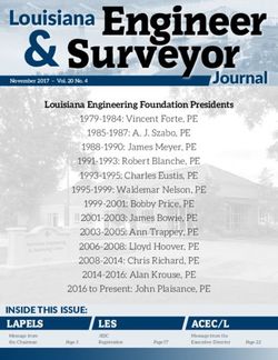 Surveyor - Louisiana Professional Engineering and Land ...