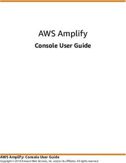 AWS Amplify Console User Guide - AWS Amplify: Console User Guide - Amazon ...