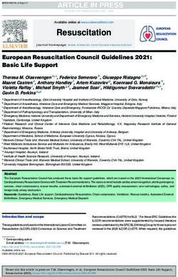 Resuscitation - European Resuscitation Council Guidelines 2021