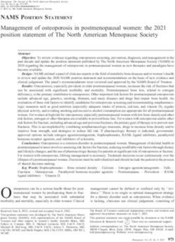 Management of osteoporosis in postmenopausal women: the 2021 position statement of The North American Menopause Society - North American ...