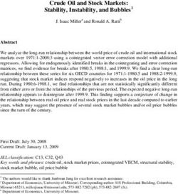 Crude Oil and Stock Markets: Stability, Instability, and Bubbles1