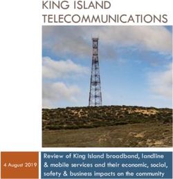KING ISLAND TELECOMMUNICATIONS - Review of King Island broadband, landline & mobile services and their economic, social, safety & business impacts ...
