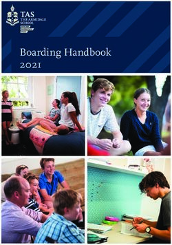 Boarding Handbook 2021 - www.as.edu.au - The Armidale School