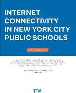 INTERNET CONNECTIVITY IN NEW YORK CITY PUBLIC SCHOOLS - Heckscher ...