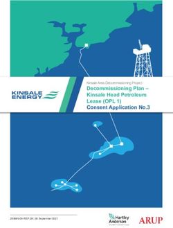 Decommissioning Plan - Kinsale Head Petroleum Lease (OPL 1) Consent ...