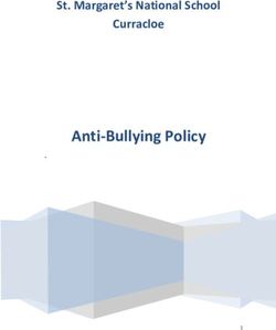 Anti-Bullying Policy - St. Margaret's National School Curracloe - Curracloe NS