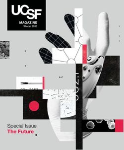 Special Issue The Future - MAGAZINE Winter 2020