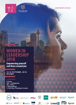 WOMEN IN LEADERSHIP 2018 - Empowering yourself and those around you 15-18 OCTOBER, 2018 SYDNEY - Konnect Learning