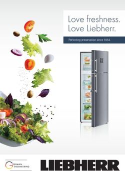 Love freshness. Love Liebherr - Perfecting preservation since 1954.