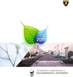 20172017 AUTOMOBILI LAMBORGHINI S.p.A ENVIRONMENTAL STATEMENT