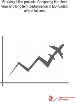 Reviving failed projects: Comparing the short term and long term performance in EU-funded airport failures