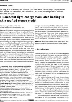 Fluorescent light energy modulates healing in skin grafted mouse model