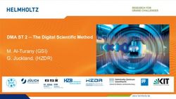 DMA ST 2 The Digital Scientific Method - M. Al-Turany (GSI) G. Juckland. (HZDR) - Indico