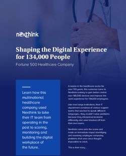 Shaping the Digital Experience for 134,000 People - Nexthink