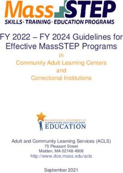 FY 2022 - FY 2024 Guidelines for Effective MassSTEP Programs - in Community Adult Learning Centers and Correctional Institutions