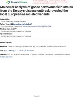 Molecular analysis of goose parvovirus eld strains from the Derzsy's disease outbreak revealed the local European-associated variants