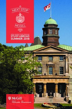 SUMMER 2018 STUDY ABROAD - HKU AAL