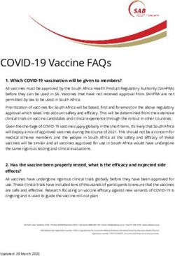 COVID-19 Vaccine FAQs - SAB Medical Aid