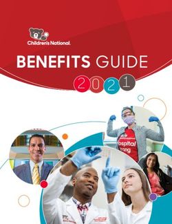 BENEFITS GUIDE Children's National Hospital