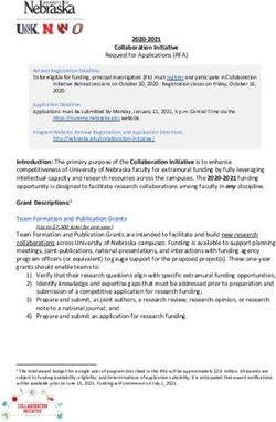 Collaboration Initiative - University of Nebraska