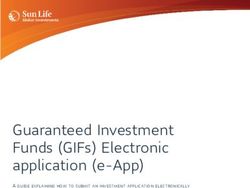 Guaranteed Investment Funds (GIFs) Electronic application (e-App) - A GUIDE EXPLAINING HOW TO SUBMIT AN INVESTM ENT APPLICATION ELECTRONICALLY ...