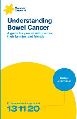 Understanding Bowel Cancer - Cancer Council Western Australia