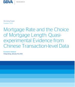 Mortgage Rate and the Choice of Mortgage Length: Quasi-experimental Evidence from Chinese Transaction-level Data - Working Paper Number 12/02