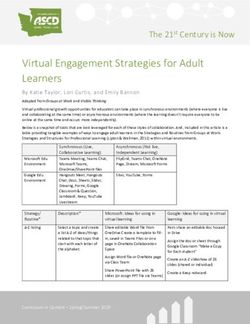 Virtual Engagement Strategies for Adult Learners - wsascd