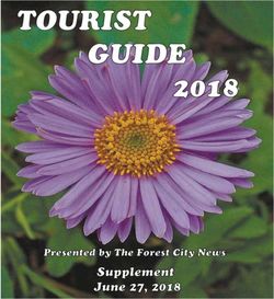 TOURIST GUIDE - The Forest City News